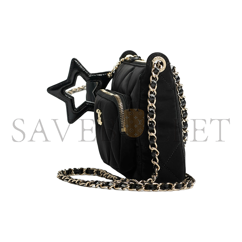 CHANEL MASTER 25N MINI CLUTCH WITH CHAIN AS4772 (17.5*15*9.5cm)